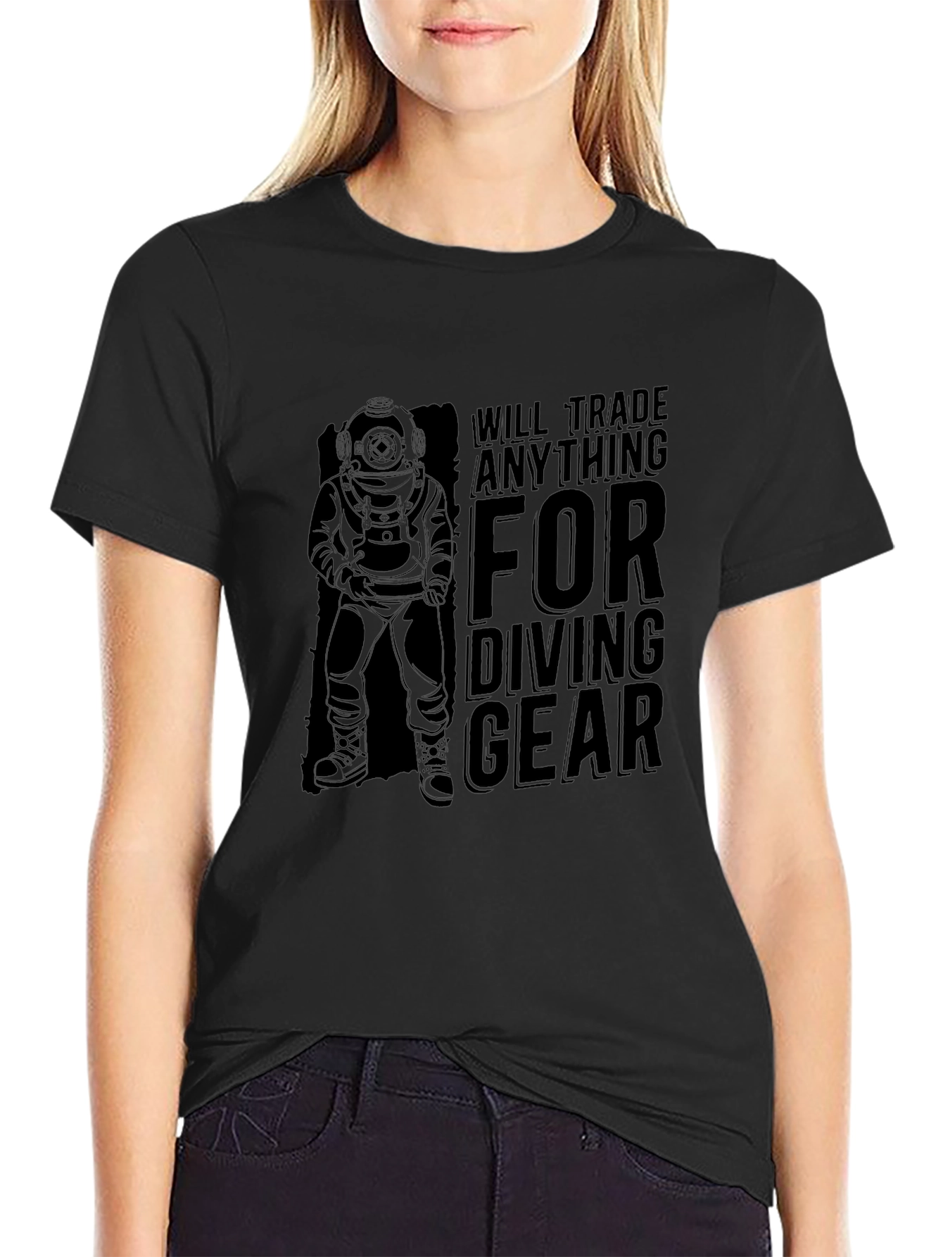 Diving Gear T-Shirt - Dive Enthusiast Apparel