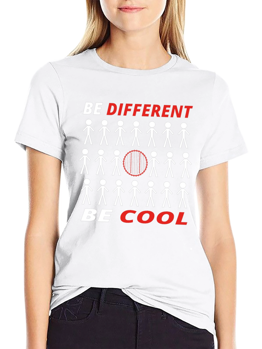 Be Different Be Cool Graphic Tee