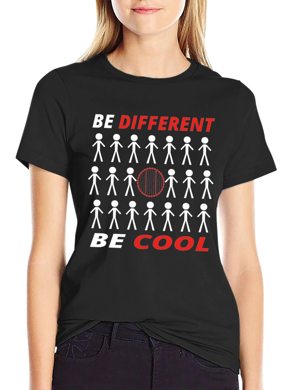 Be Different Be Cool Graphic Tee