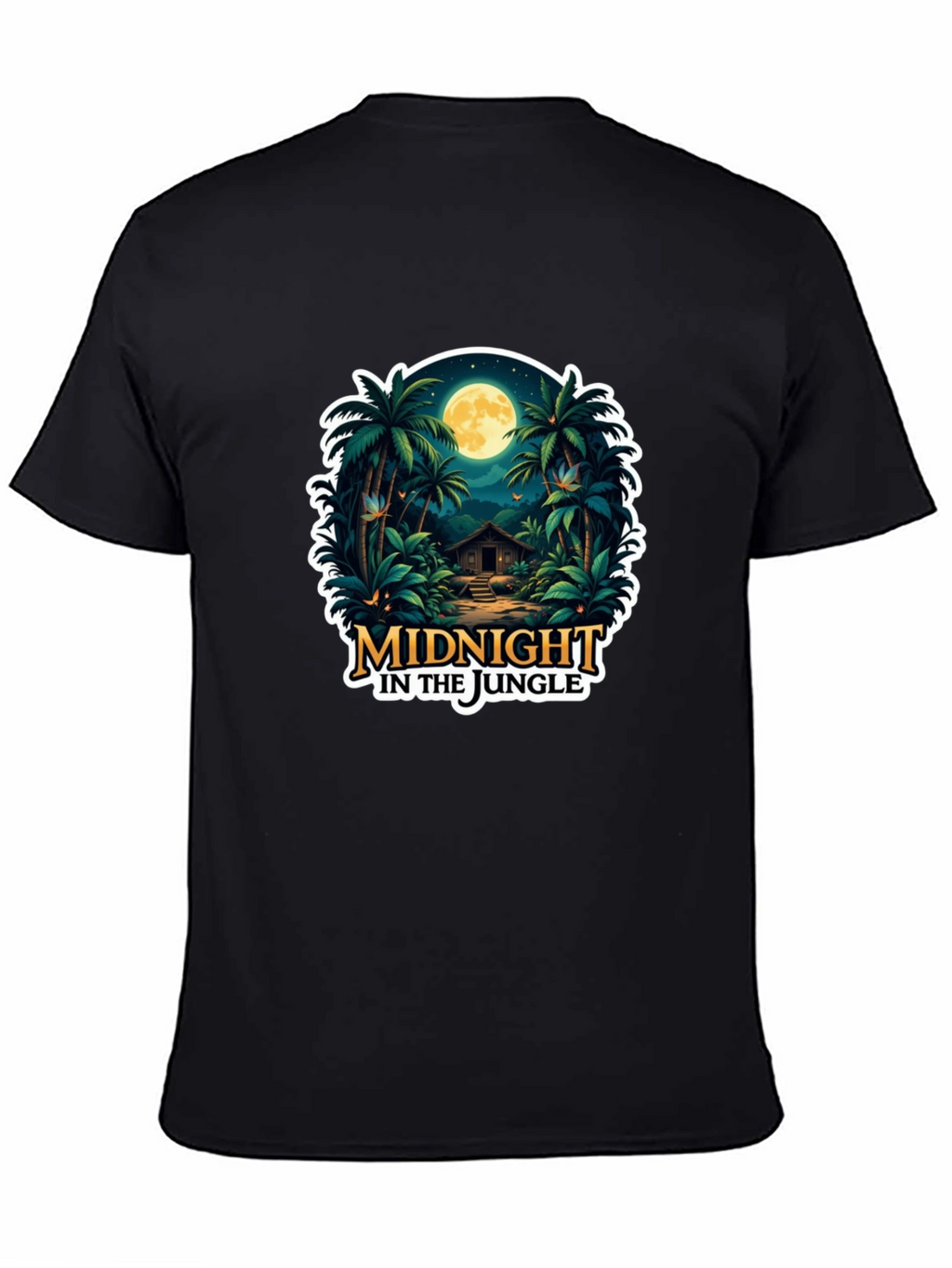 Midnight Jungle Graphic T-Shirt