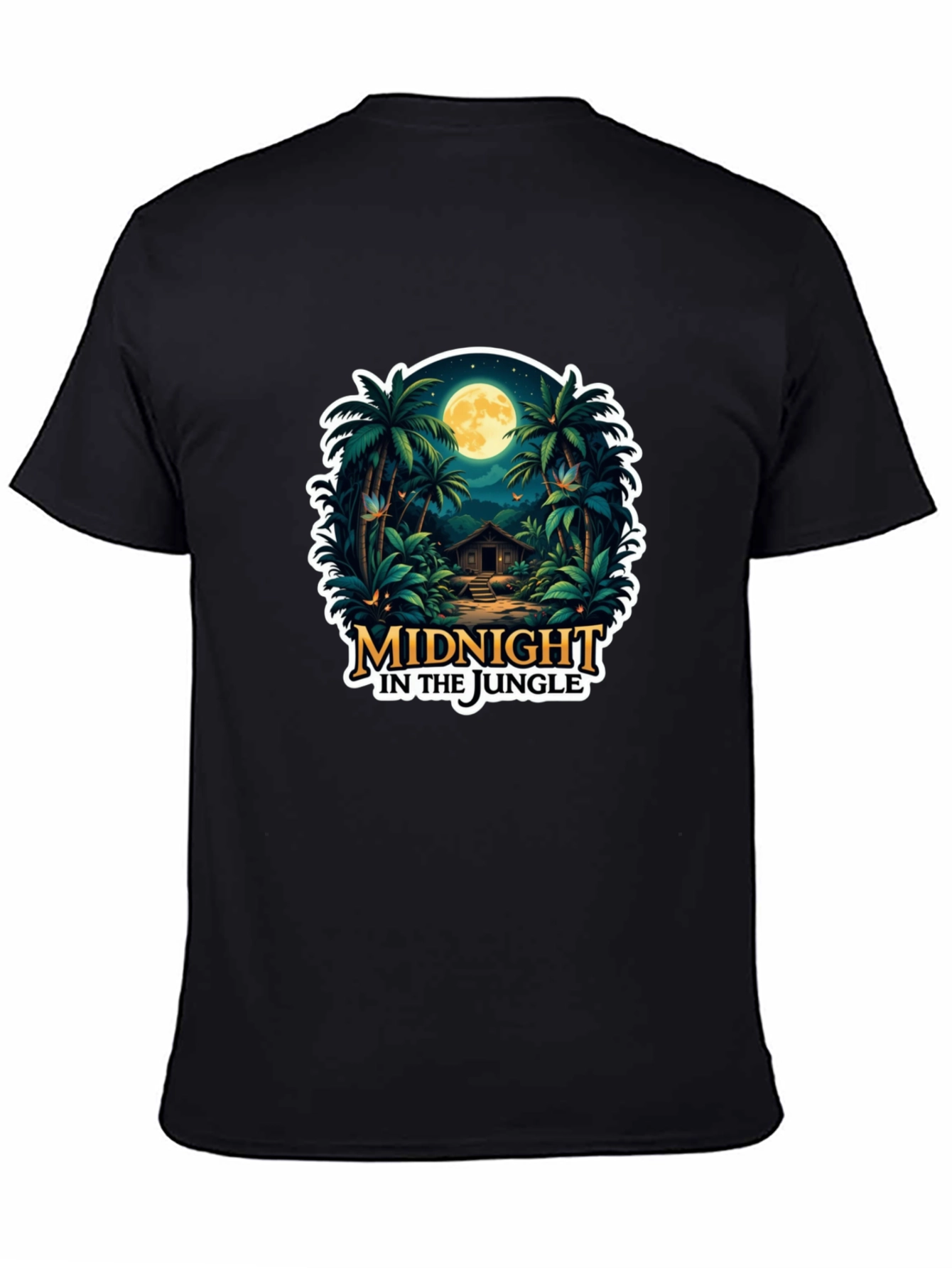 Midnight Jungle Graphic T-Shirt
