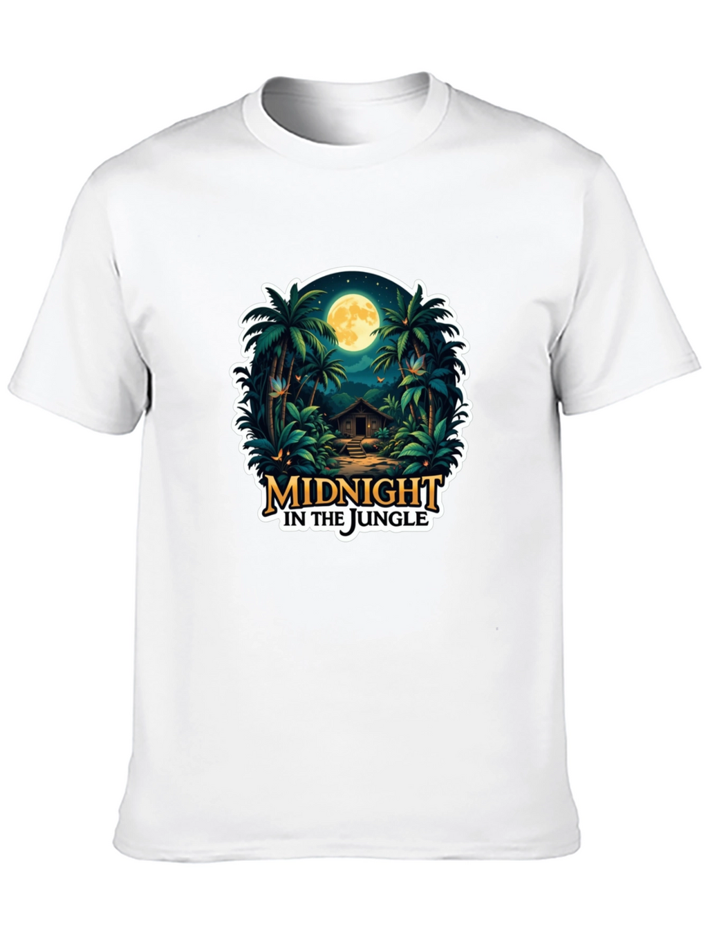Midnight Jungle Graphic T-Shirt