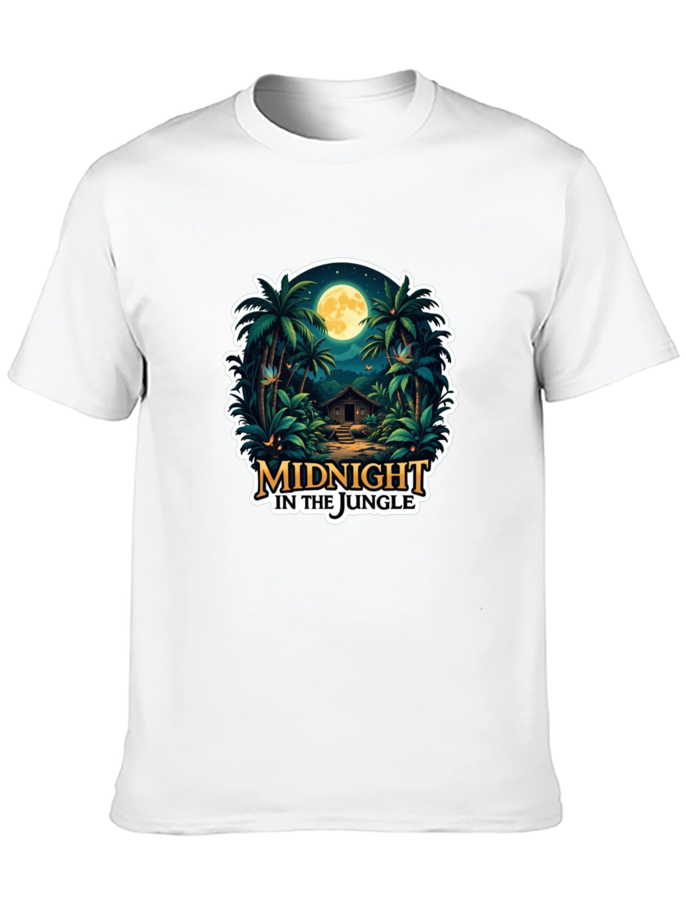 Midnight Jungle Graphic T-Shirt
