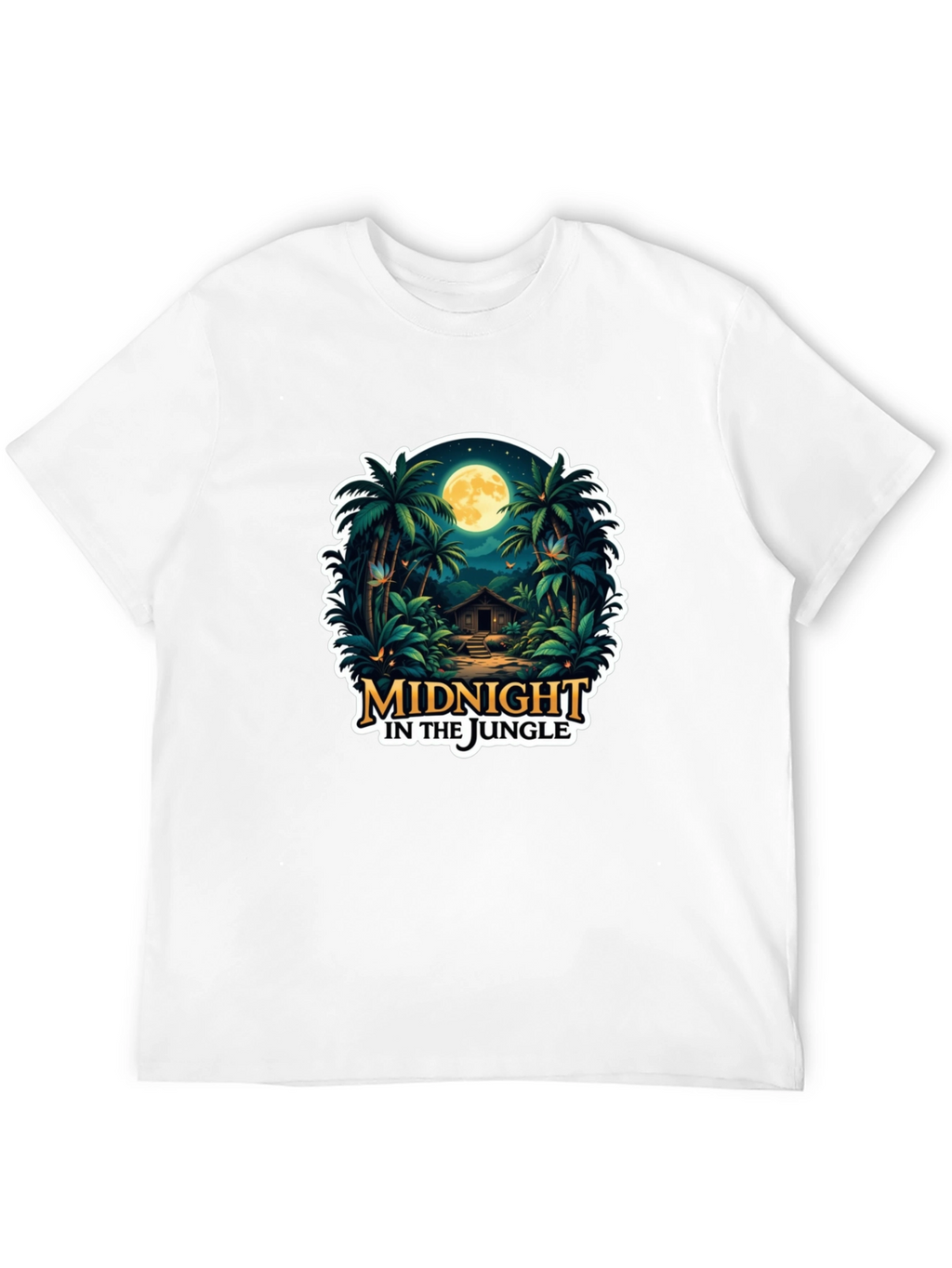 Midnight Jungle Graphic T-Shirt