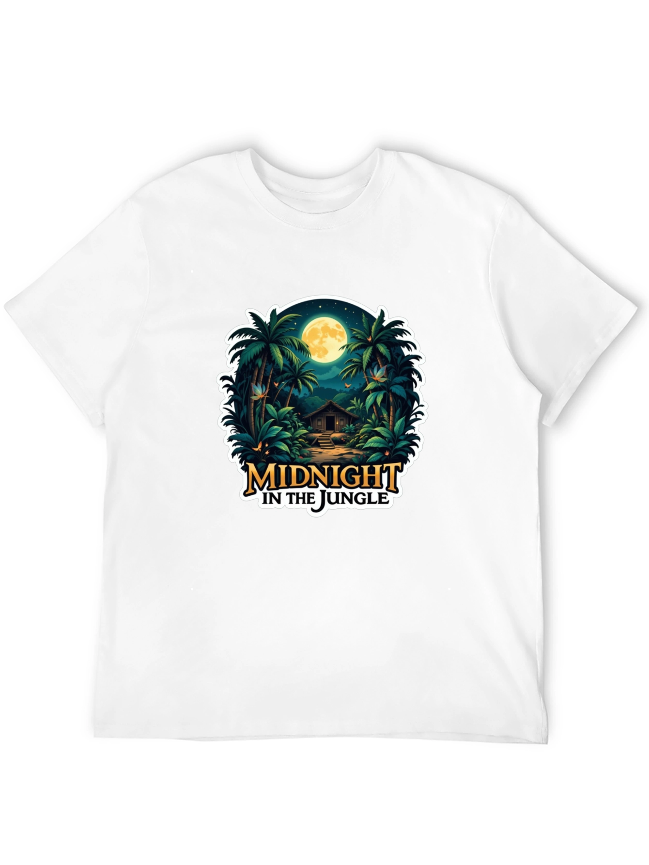 Midnight Jungle Graphic T-Shirt
