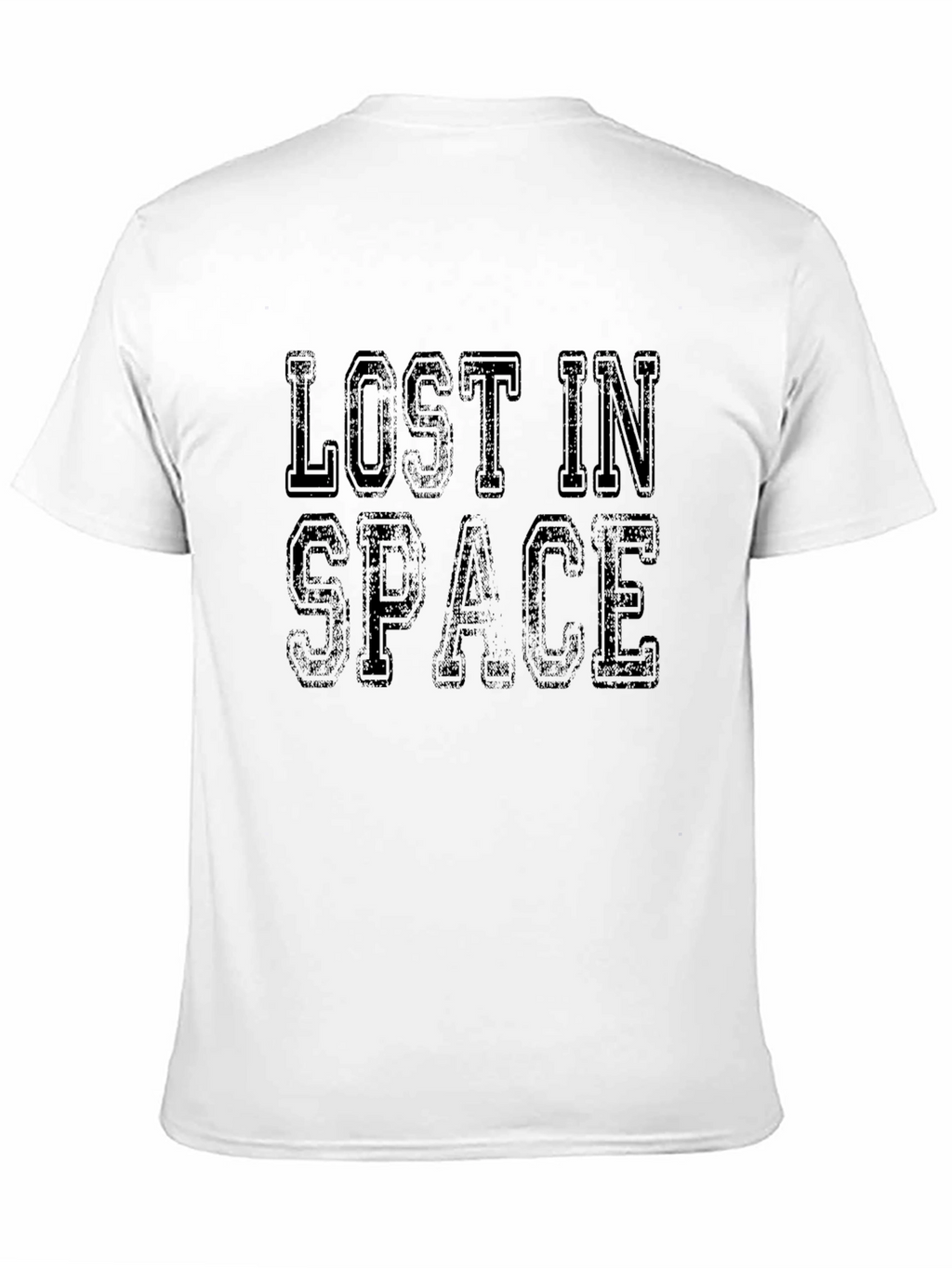 Lost In Space Black Graphic T-Shirt