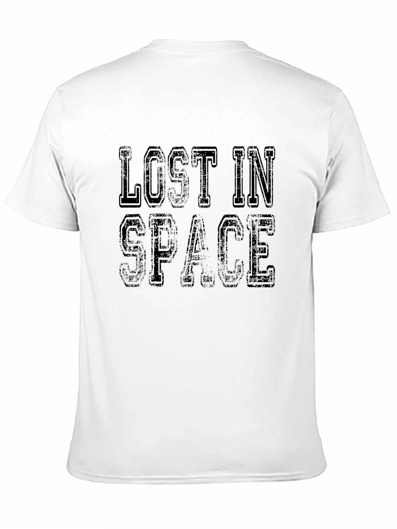 Lost In Space Black Graphic T-Shirt