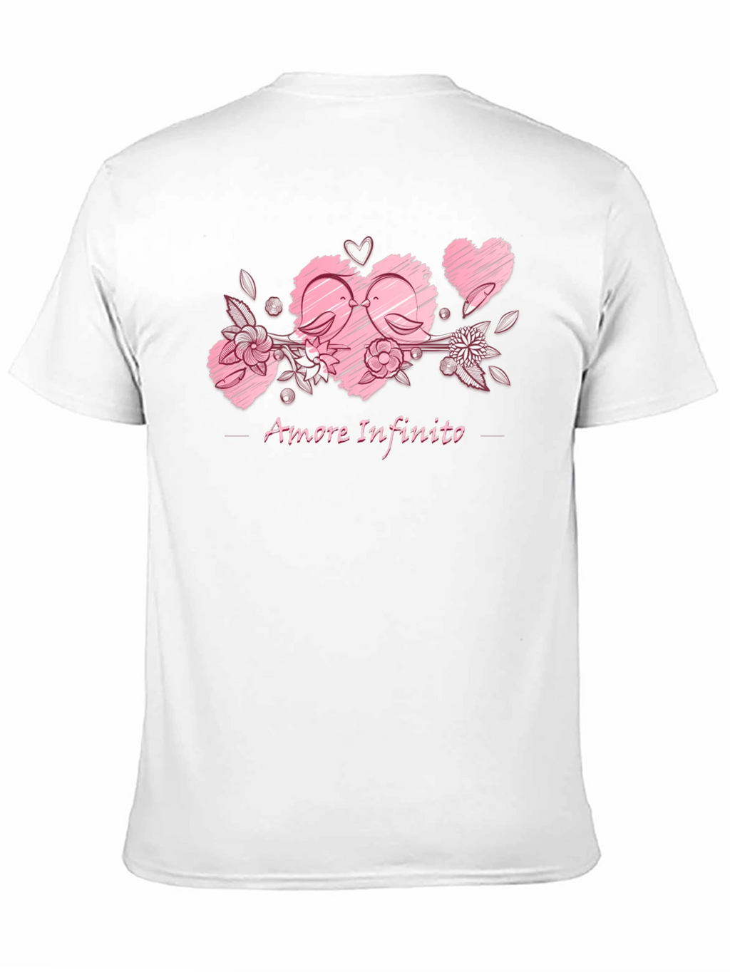 Amore Infinito T-Shirt - Love Birds Design