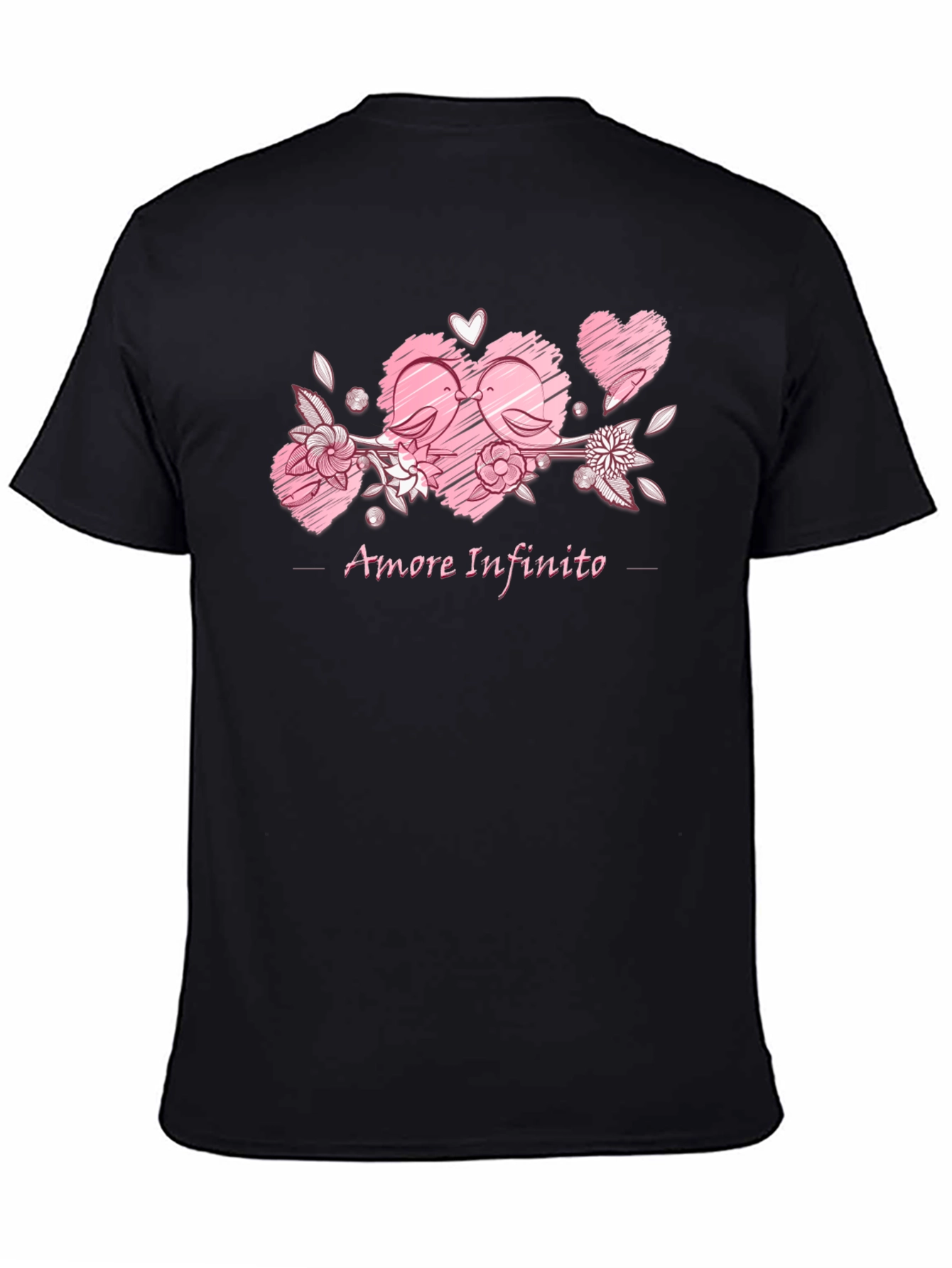Amore Infinito T-Shirt - Love Birds Design