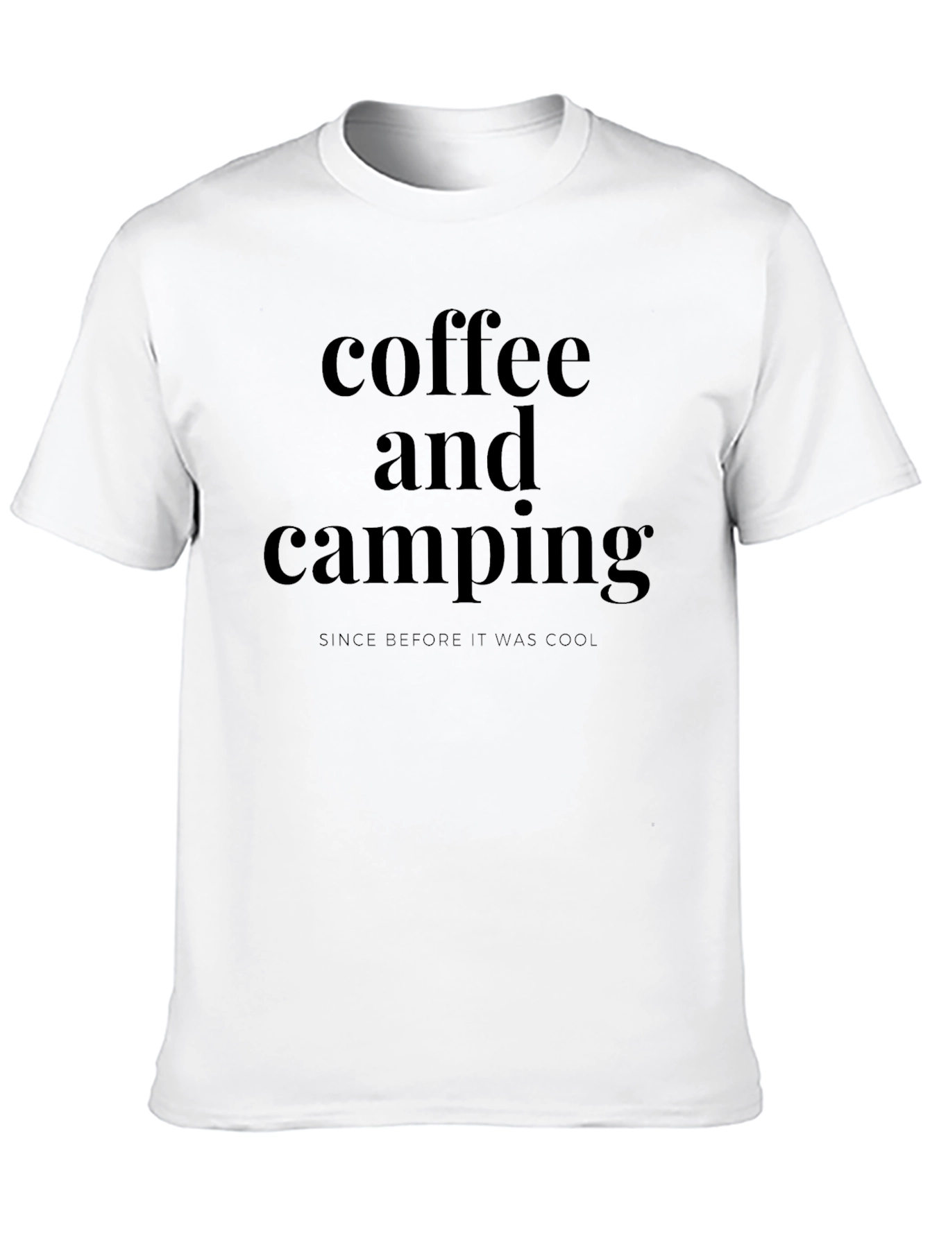Coffee and Camping Graphic Tee