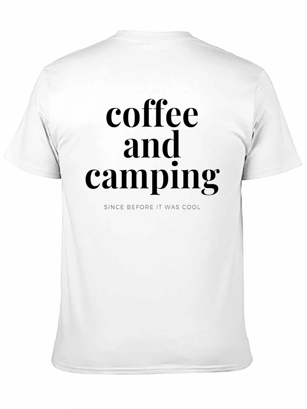 Coffee and Camping Graphic Tee