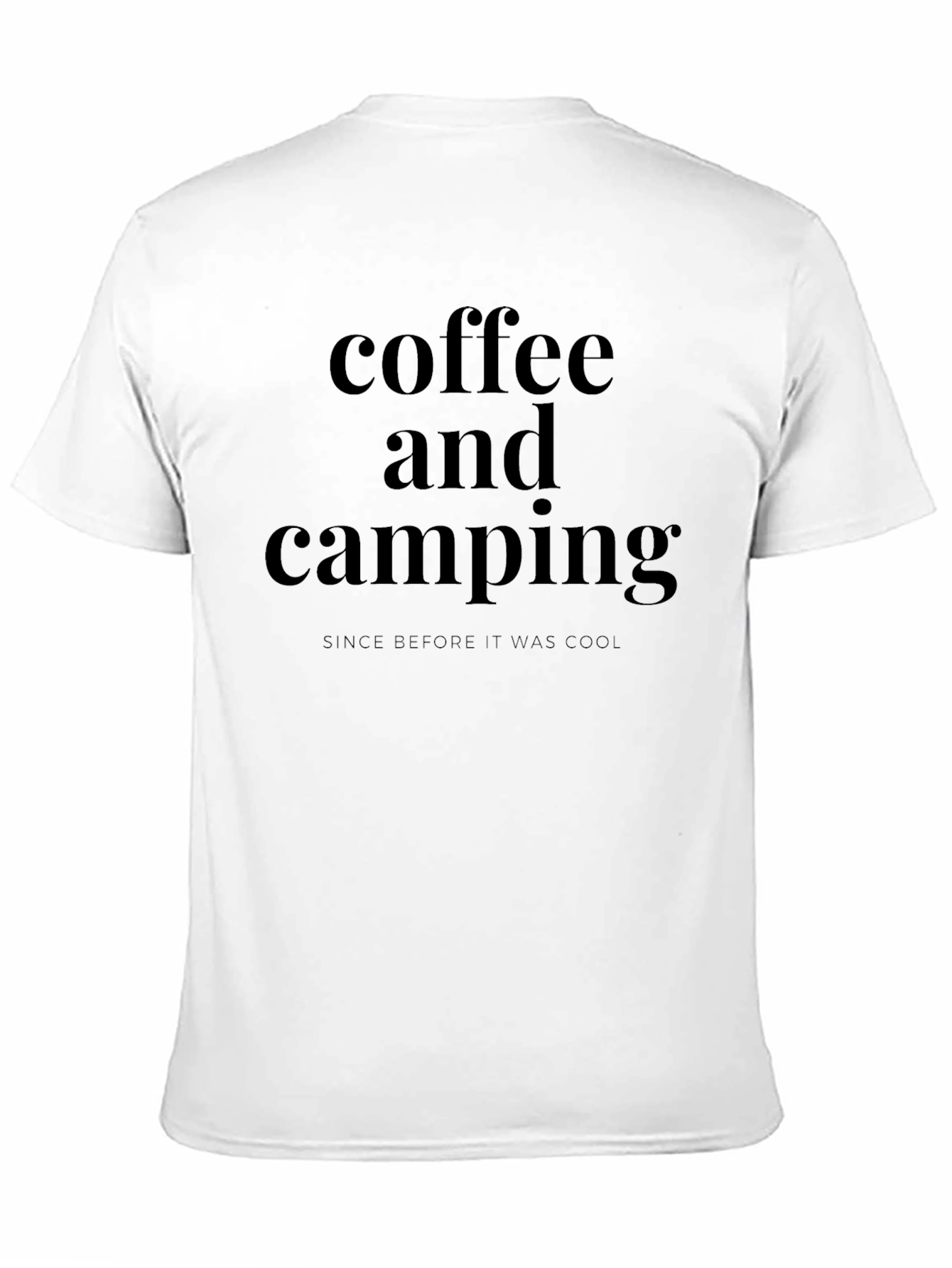 Coffee and Camping Graphic Tee