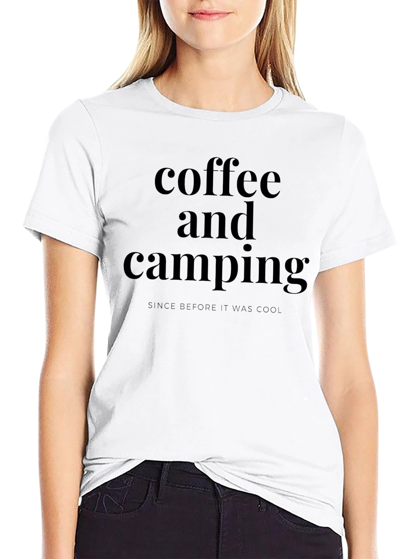Coffee and Camping Graphic Tee