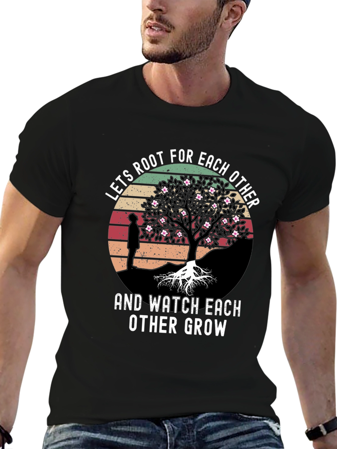 Lets Root For Each Other Graphic Tee