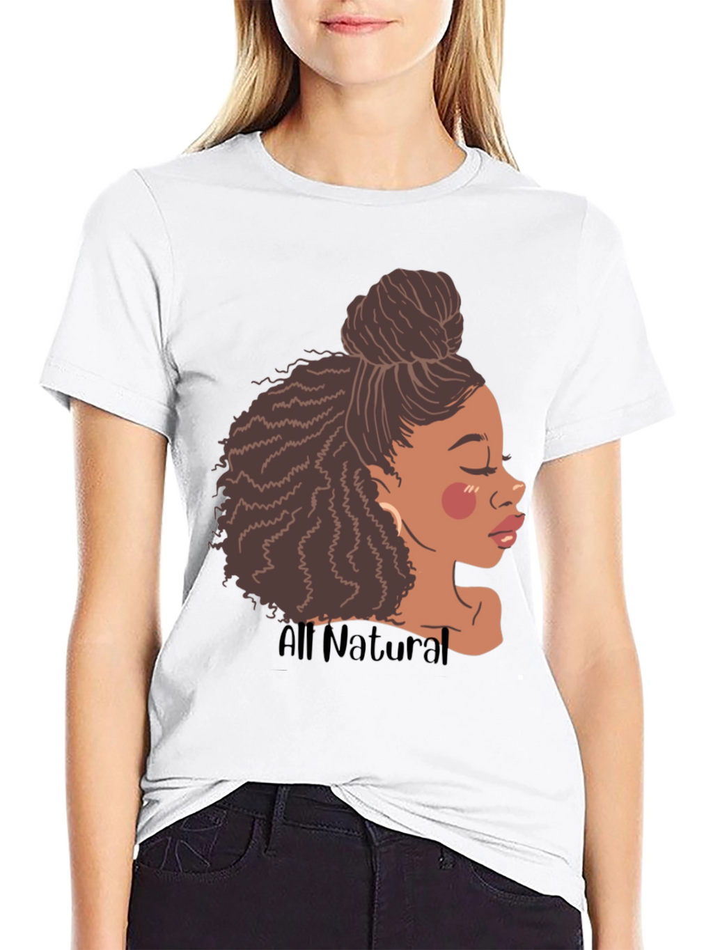 All Natural Woman Graphic T-Shirt