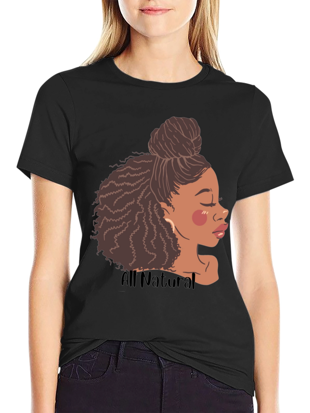 All Natural Woman Graphic T-Shirt