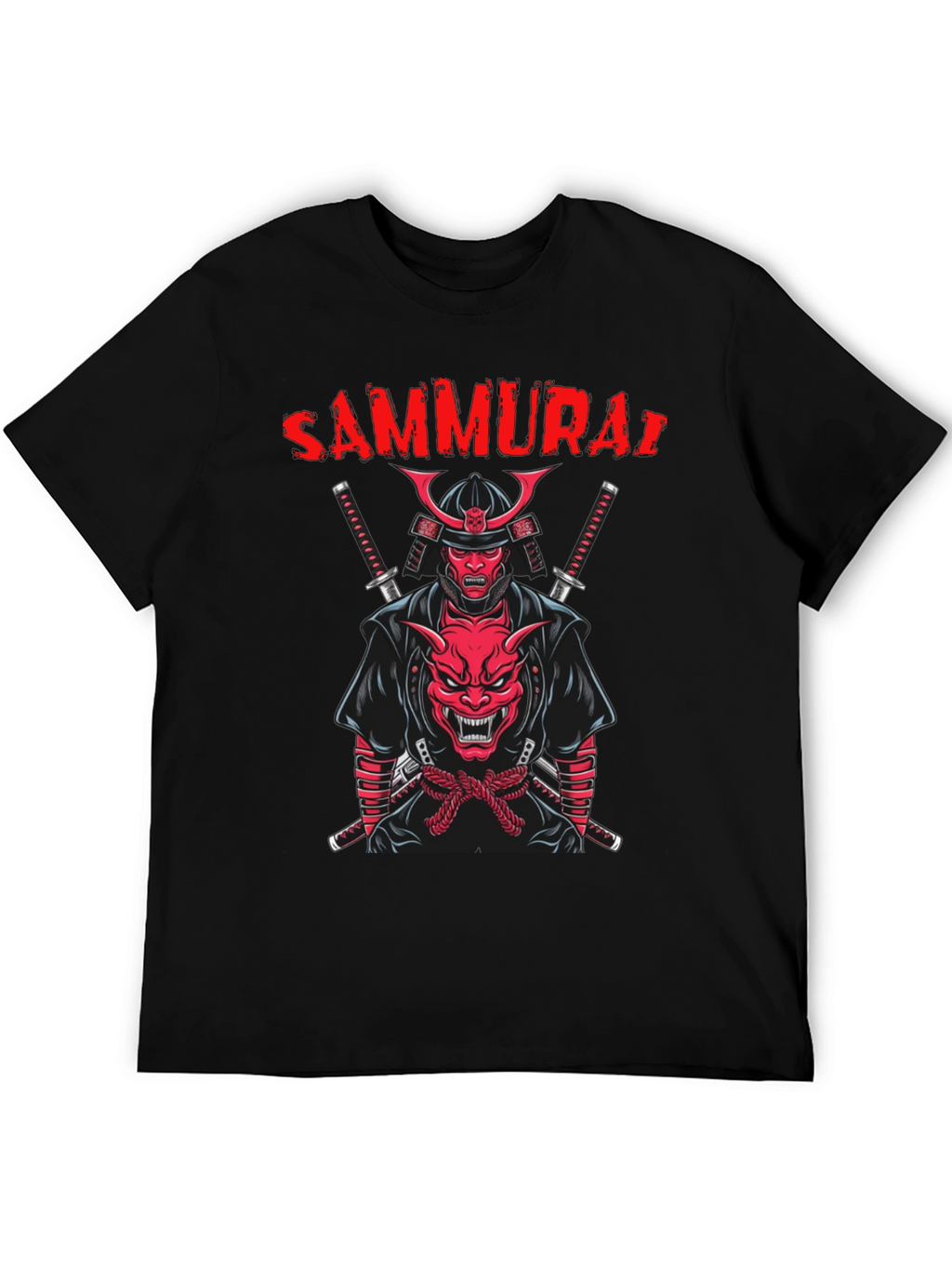 Samurai Graphic T-Shirt: Bold Streetwear