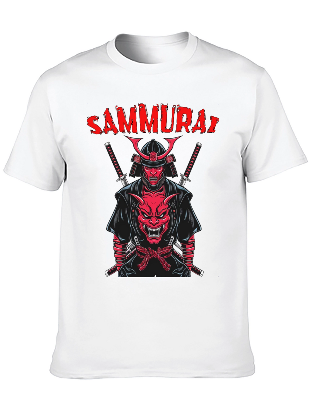 Samurai Graphic T-Shirt: Bold Streetwear