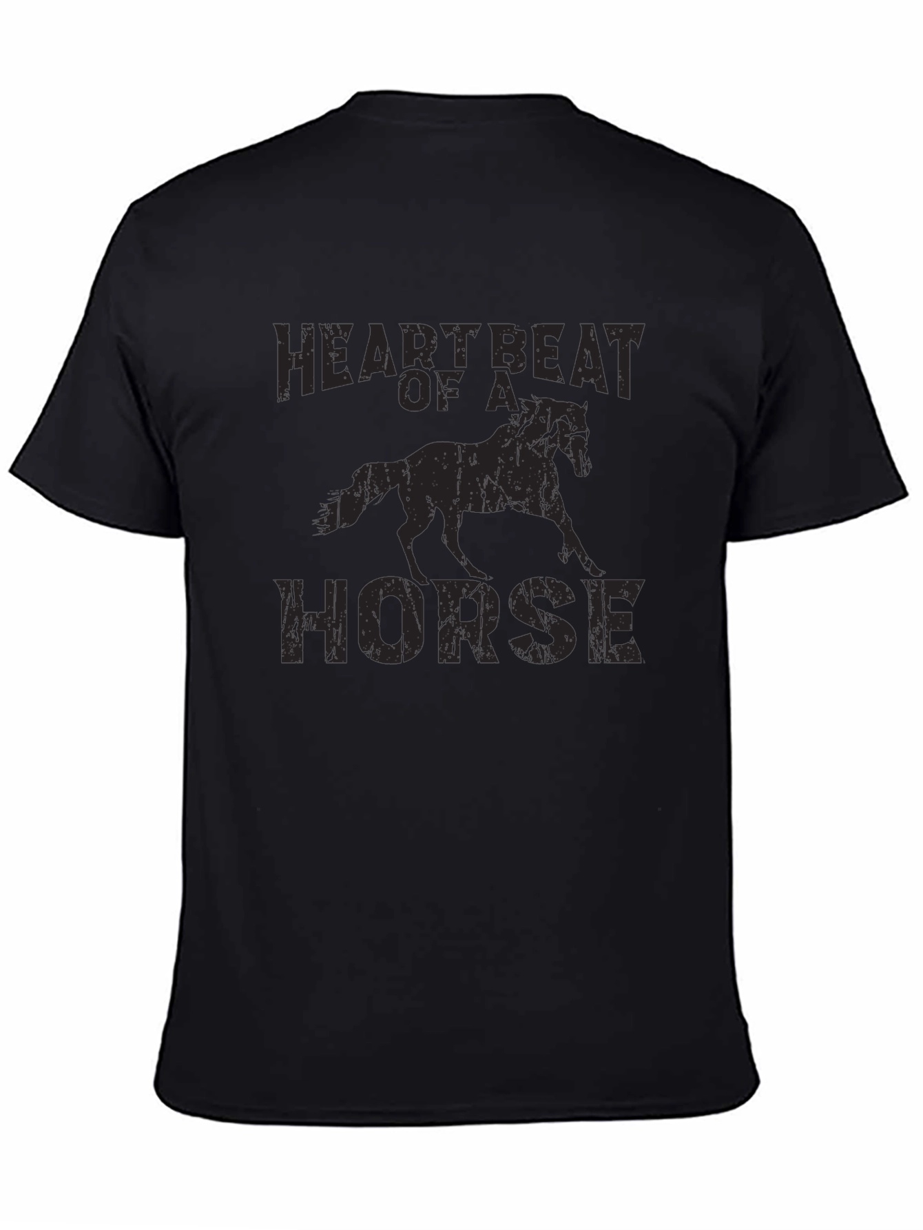 Heartbeat Of A Horse Graphic T-Shirt