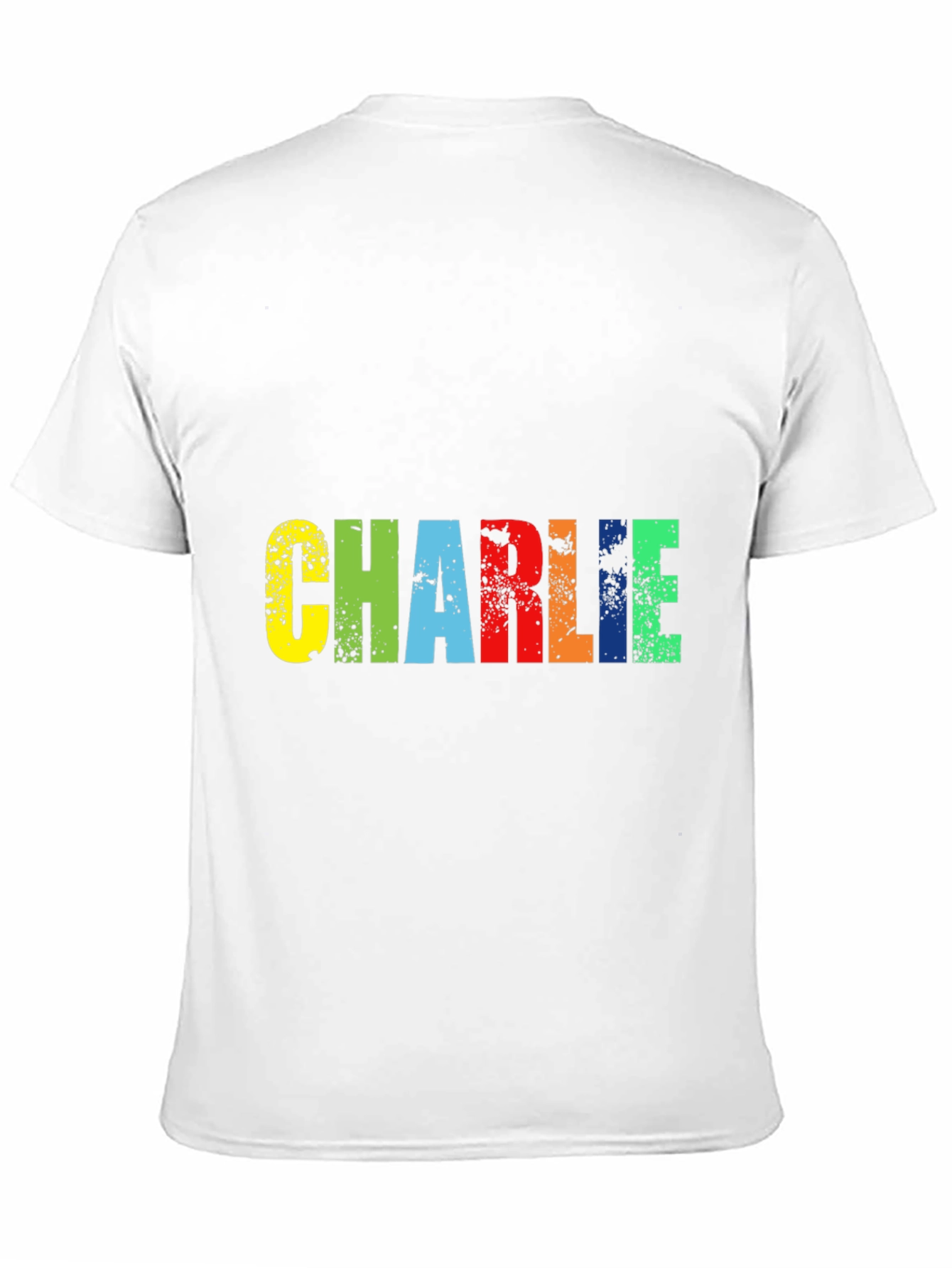 Charlie Colorful Graphic T-Shirt