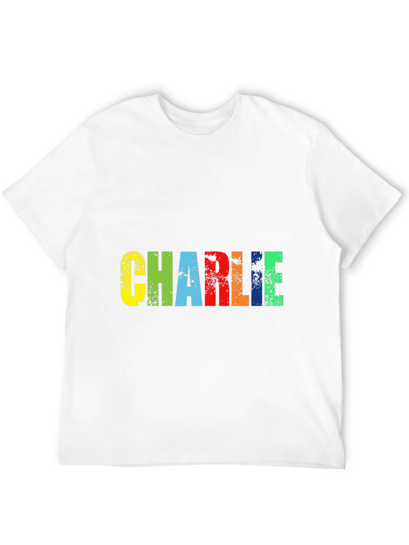 Charlie Colorful Graphic T-Shirt