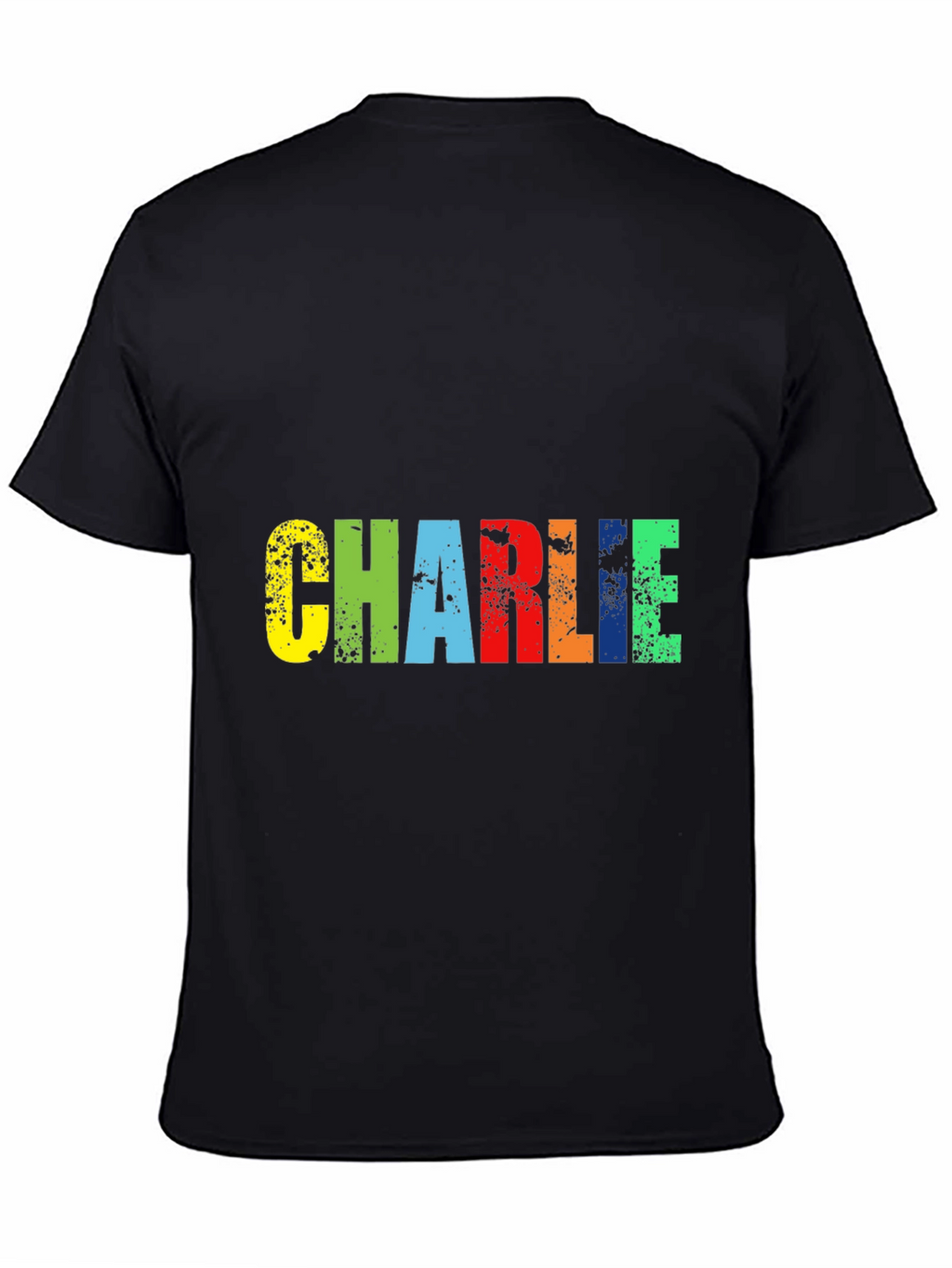 Charlie Colorful Graphic T-Shirt