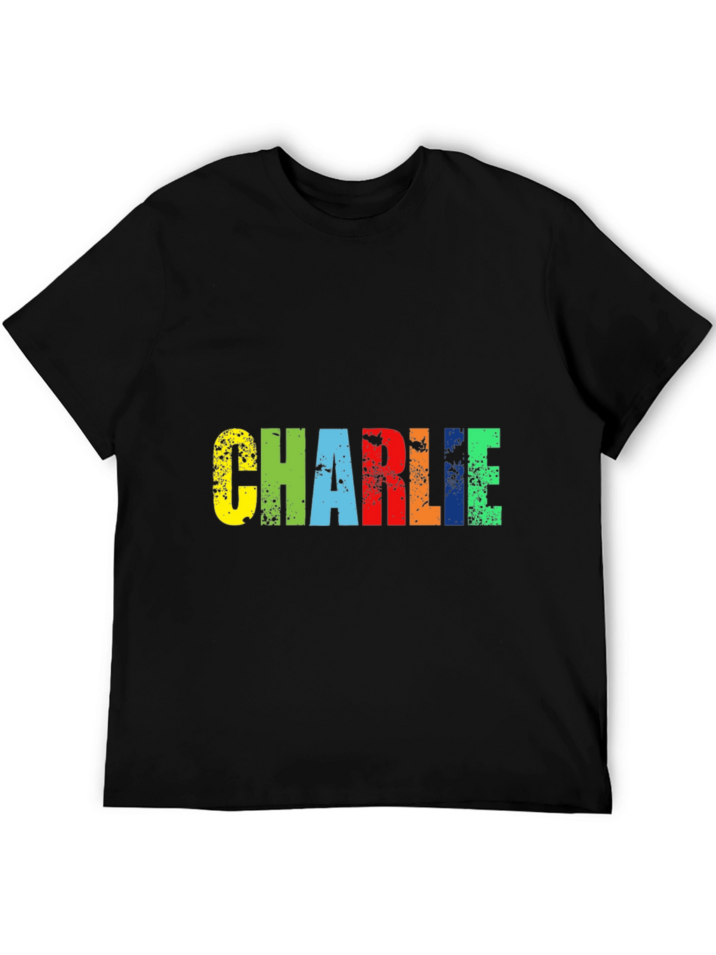 Charlie Colorful Graphic T-Shirt