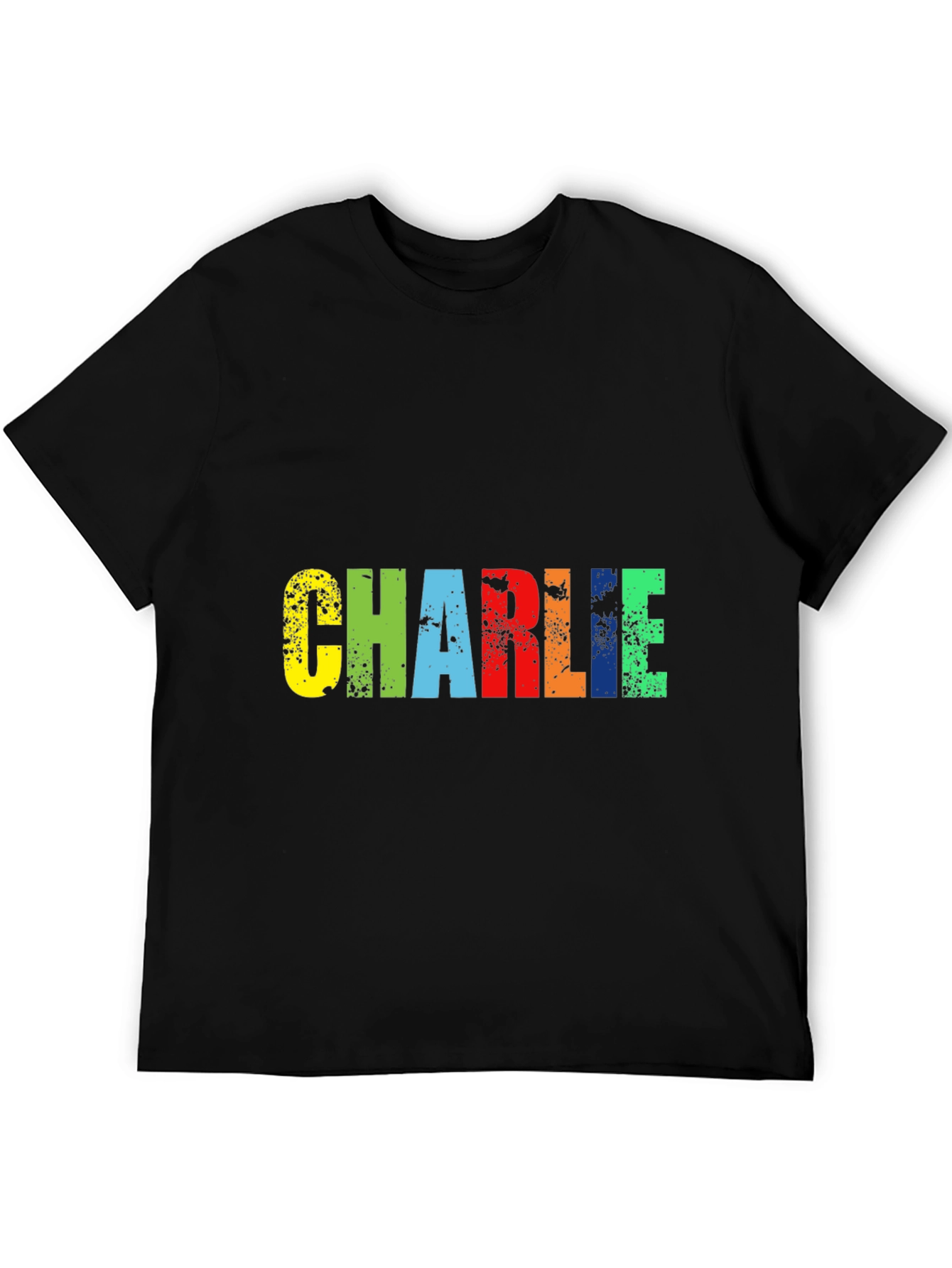 Charlie Colorful Graphic T-Shirt