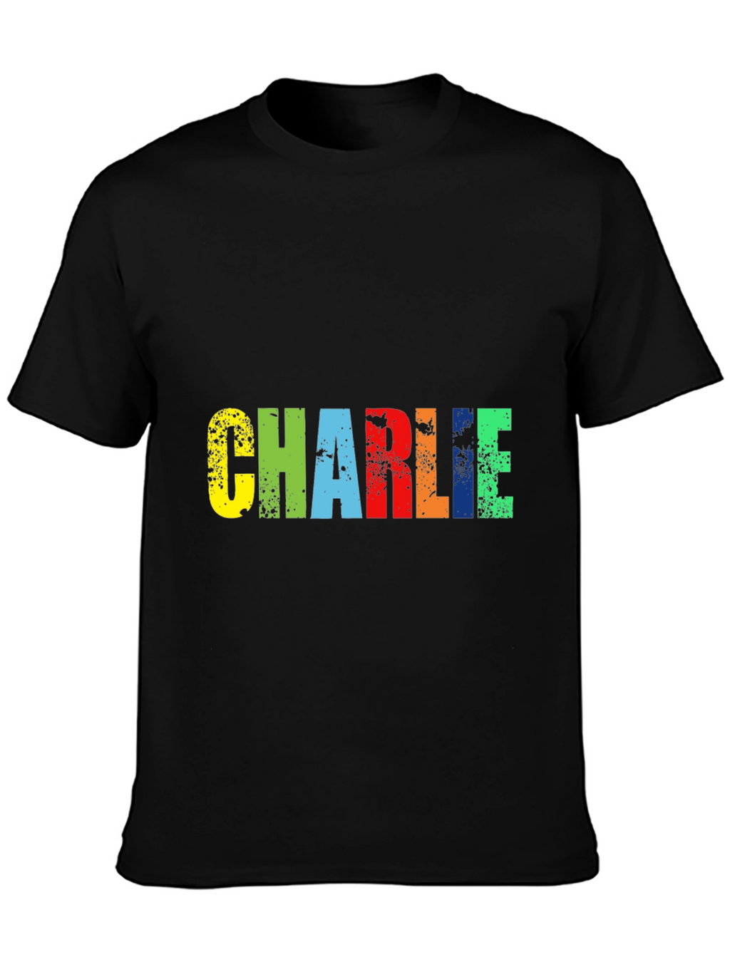 Charlie Colorful Graphic T-Shirt