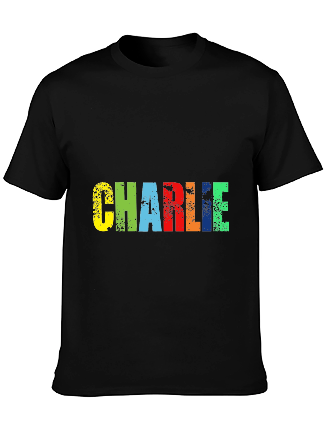 Charlie Colorful Graphic T-Shirt