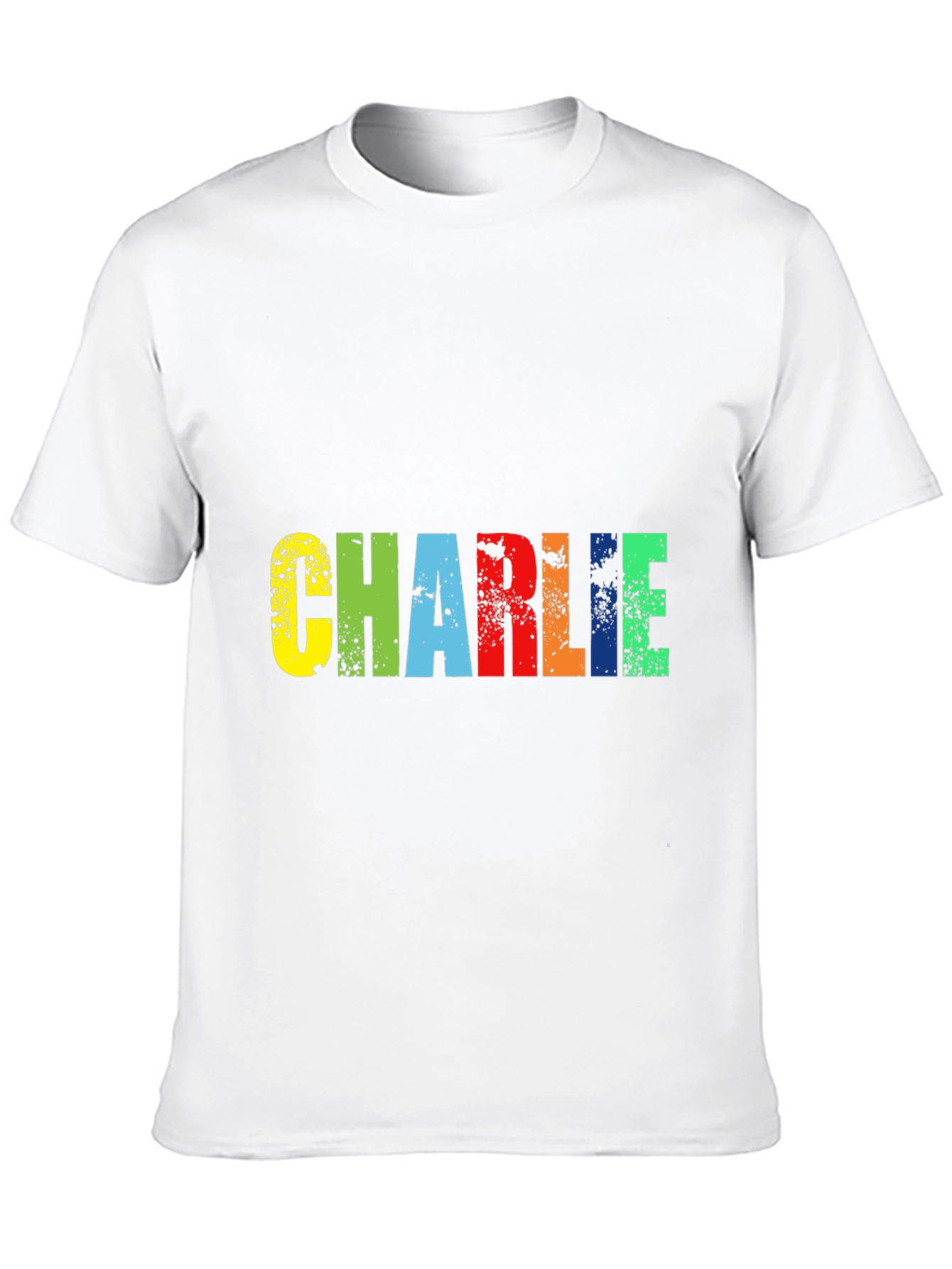Charlie Colorful Graphic T-Shirt