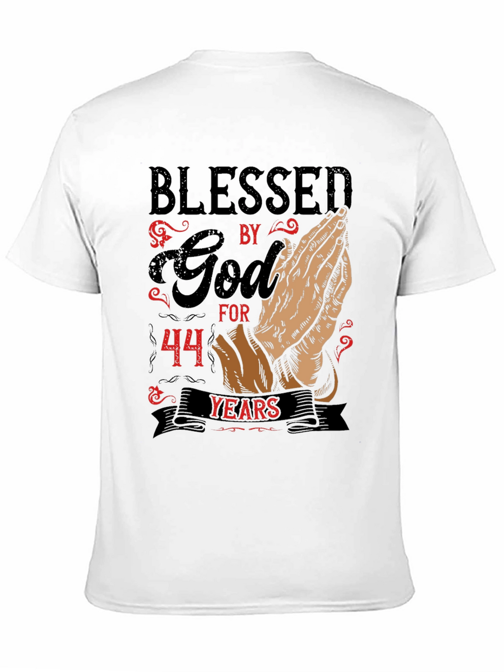 Blessed by God 44 Years T-Shirt