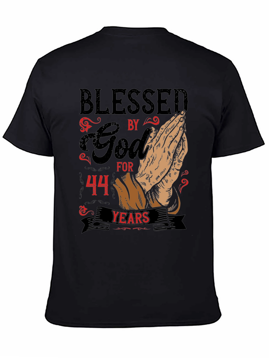 Blessed by God 44 Years T-Shirt
