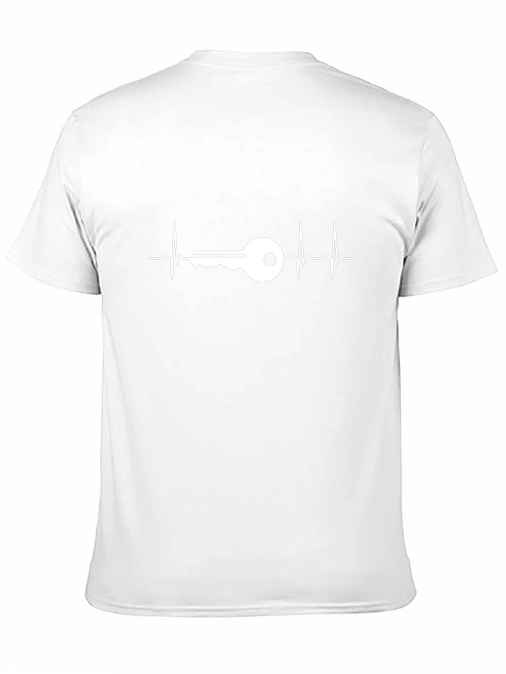 Heartbeat Key T-Shirt - Unlock Your Style