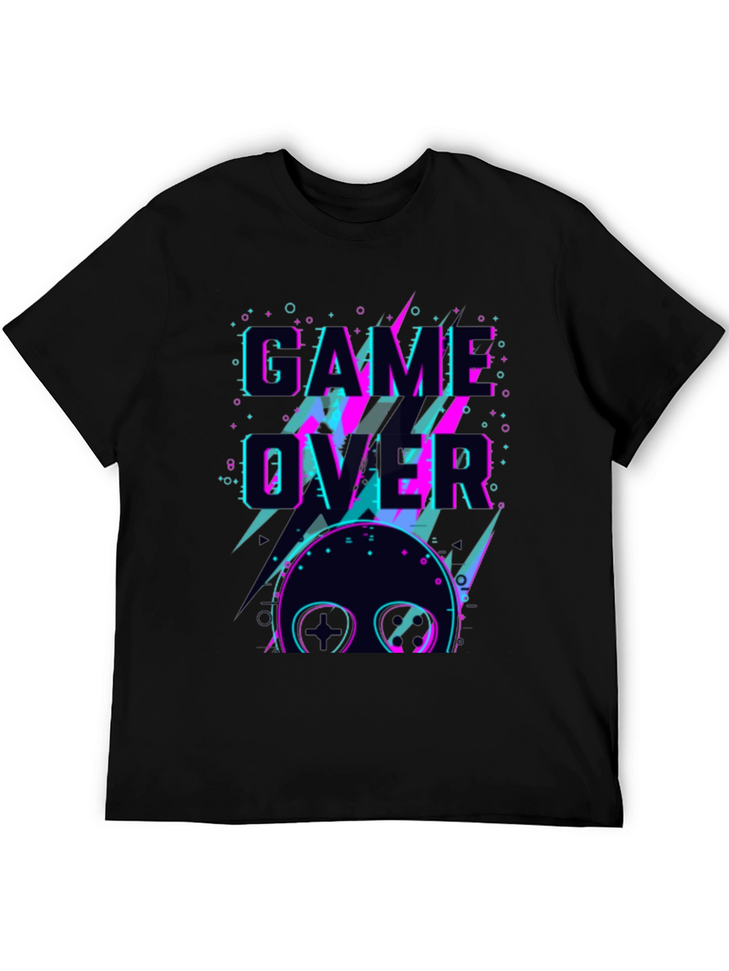 Game Over T-Shirt - Retro Gaming Style