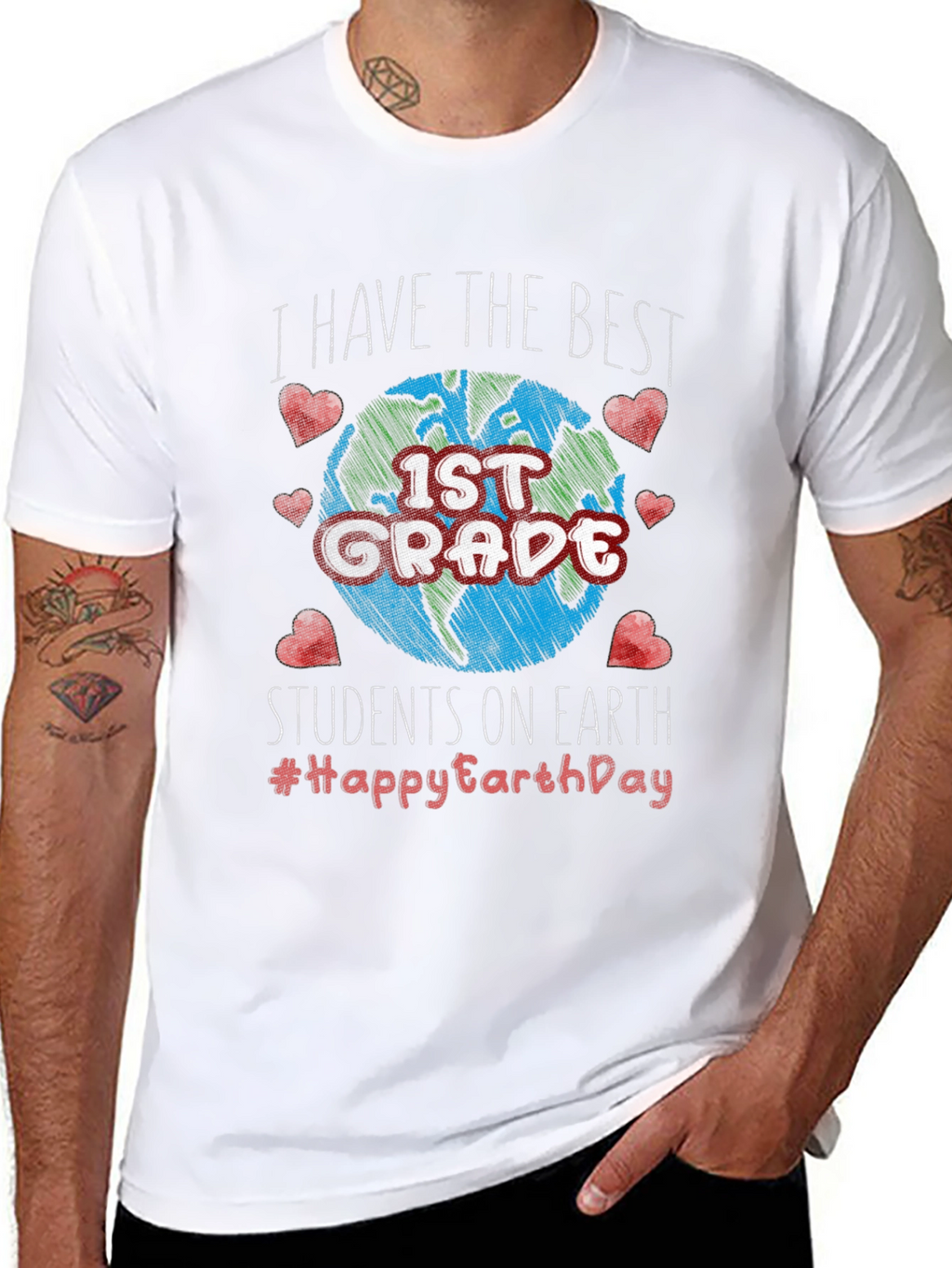 Best 1st Grade Students on Earth T-Shirt