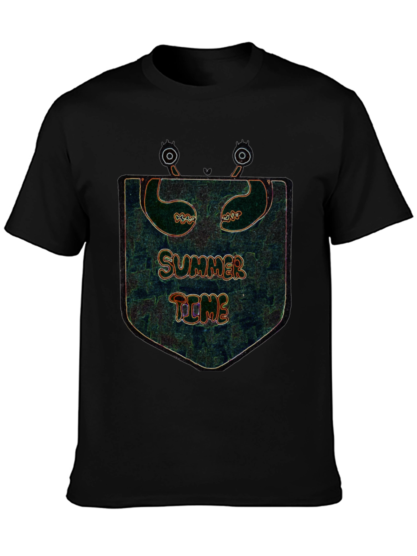 Summer Time Crab Graphic Tee