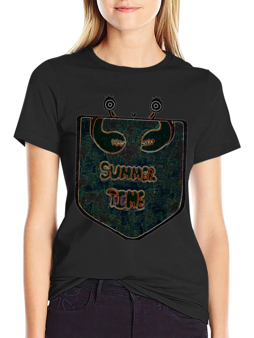 Summer Time Crab Graphic Tee