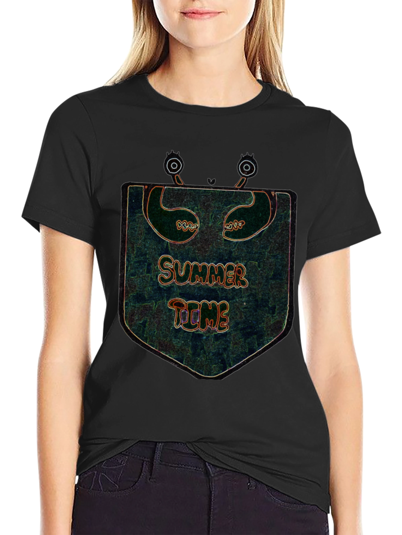 Summer Time Crab Graphic Tee