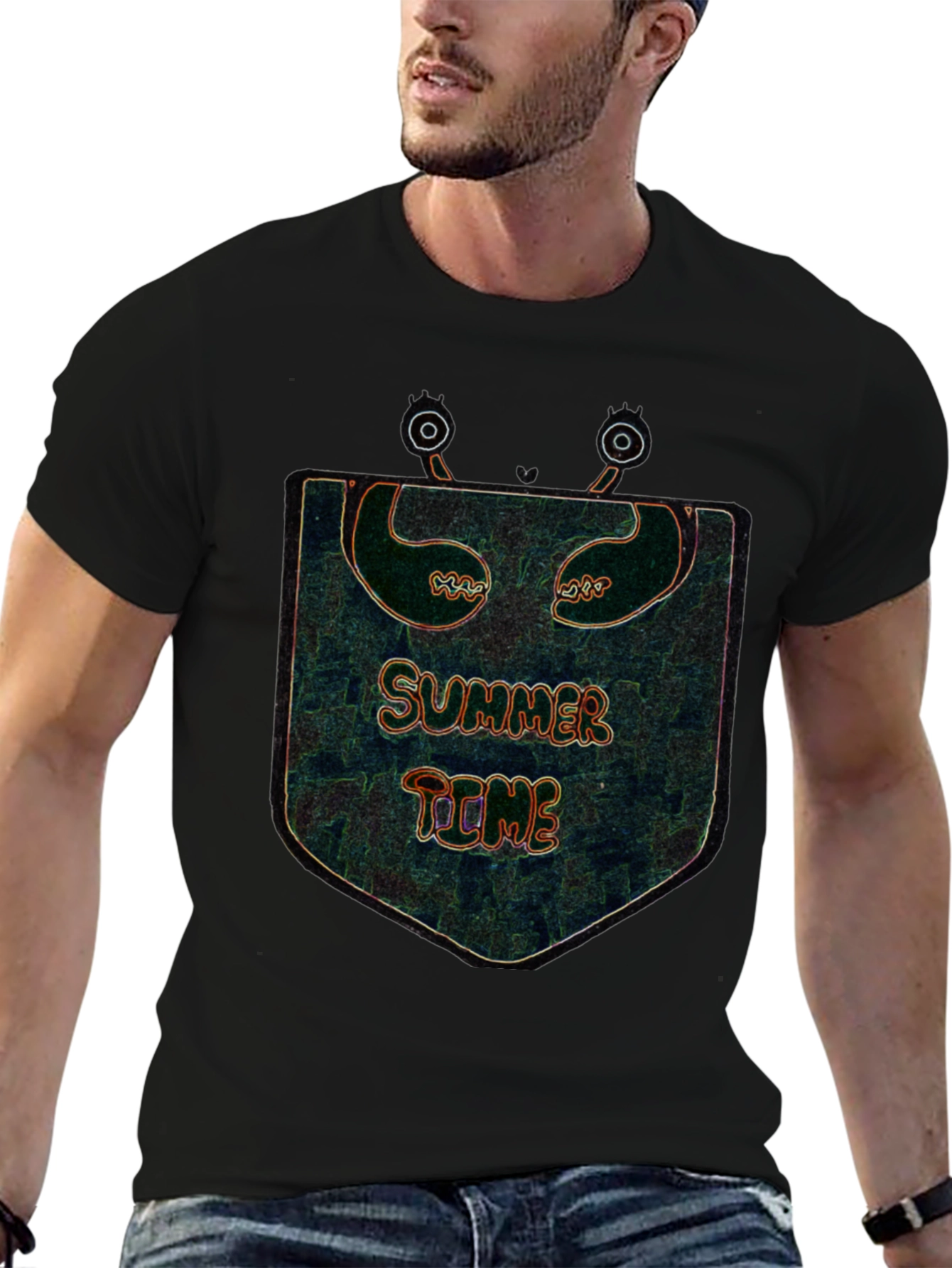 Summer Time Crab Graphic Tee