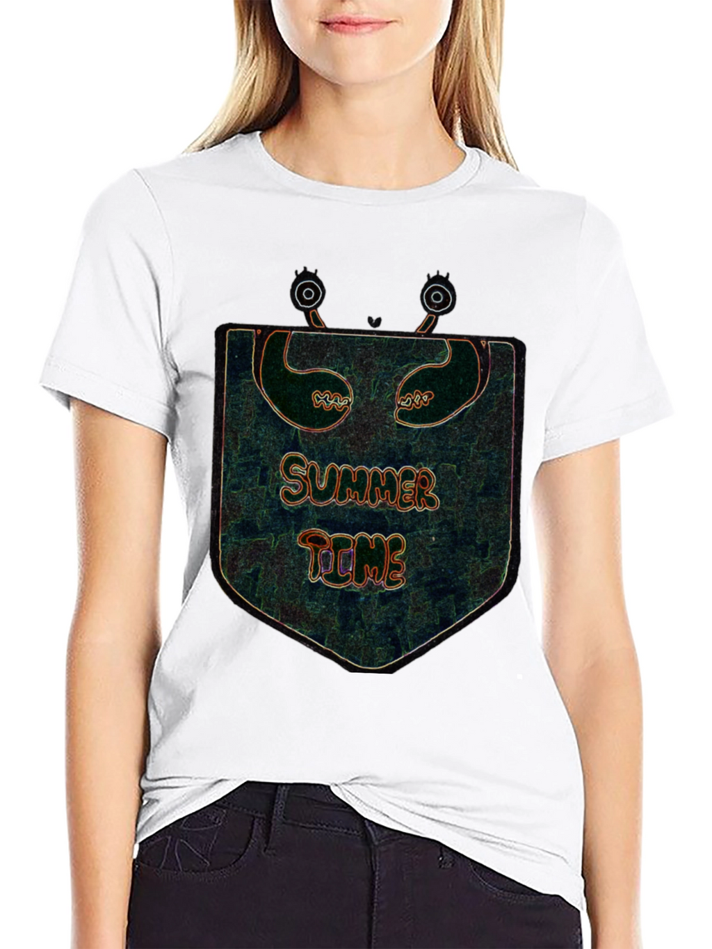 Summer Time Crab Graphic Tee
