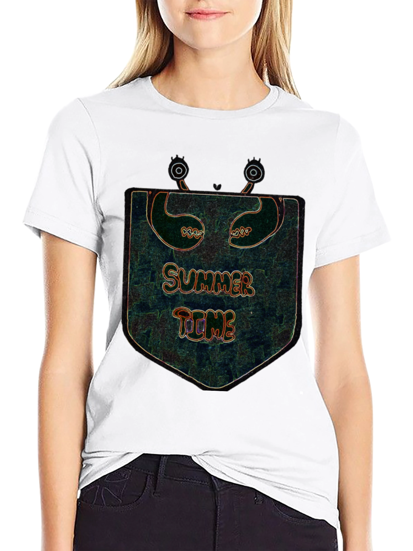 Summer Time Crab Graphic Tee