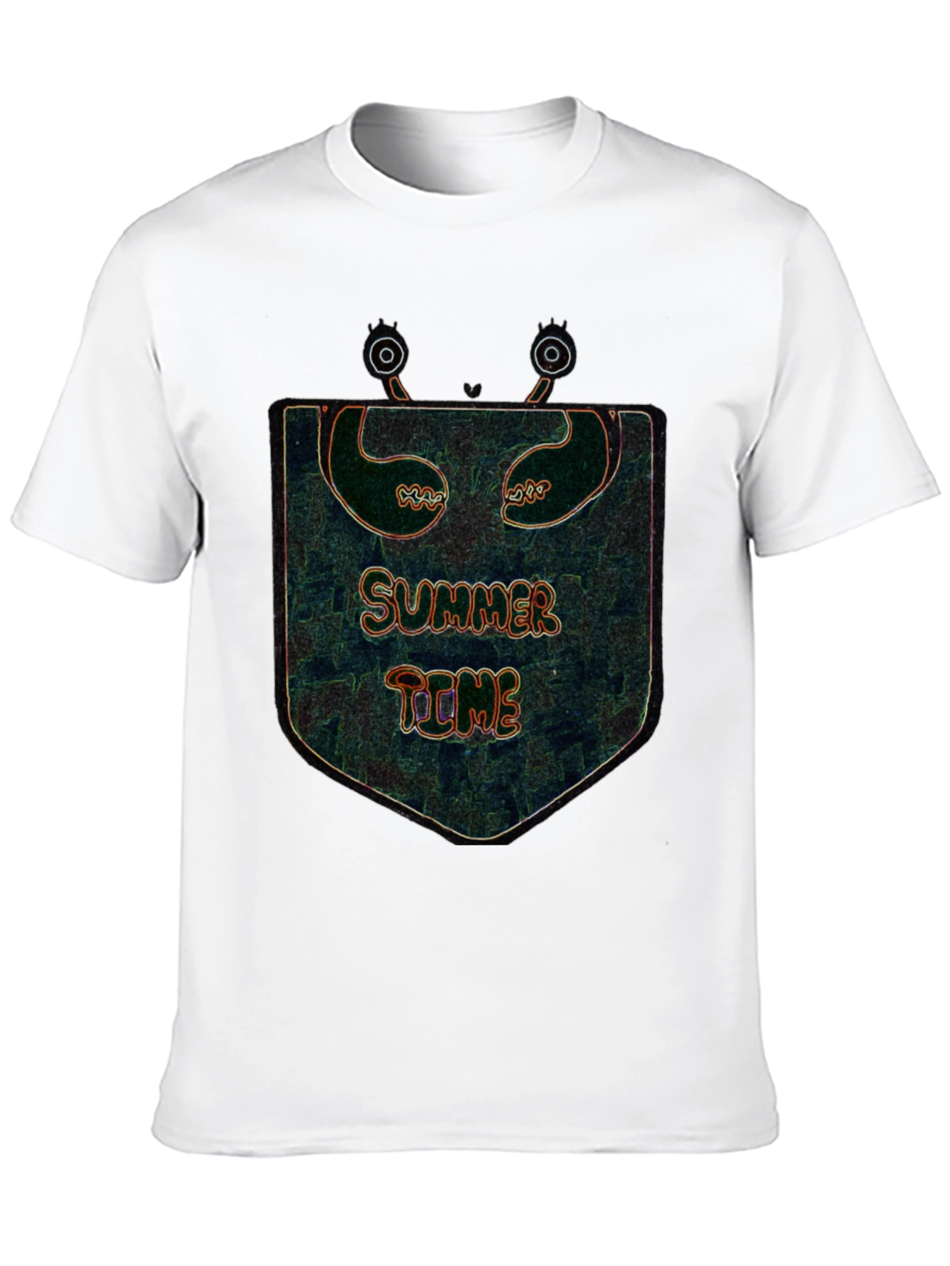 Summer Time Crab Graphic Tee