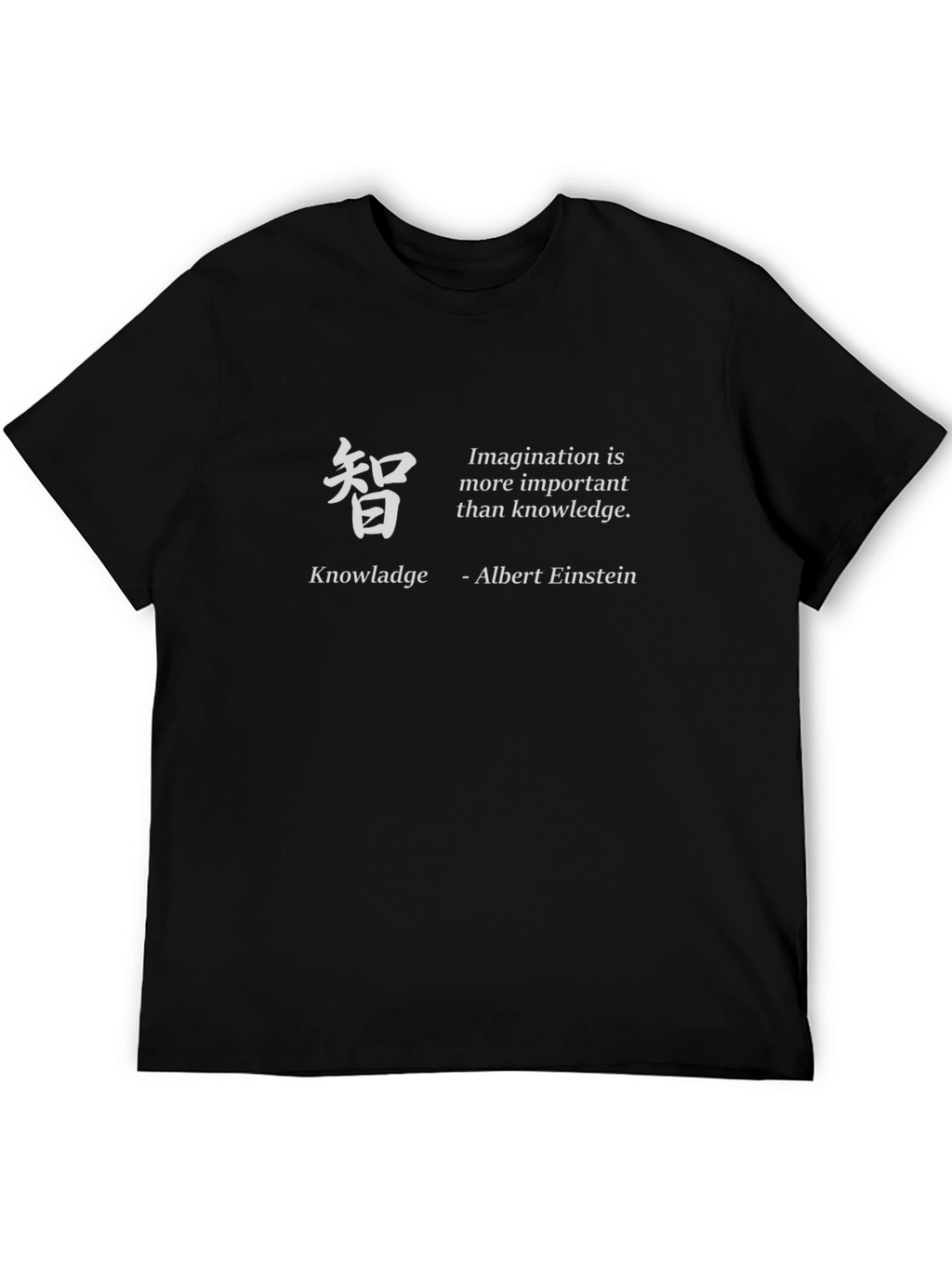 Einstein Quote T-Shirt - Imagination Knowledge