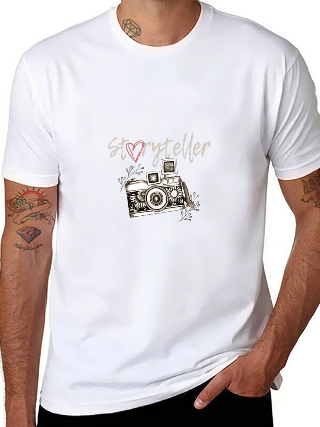 Storyteller Camera Graphic Tee