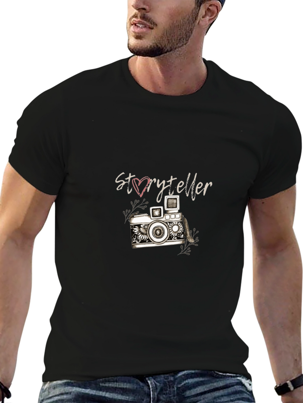 Storyteller Camera Graphic Tee