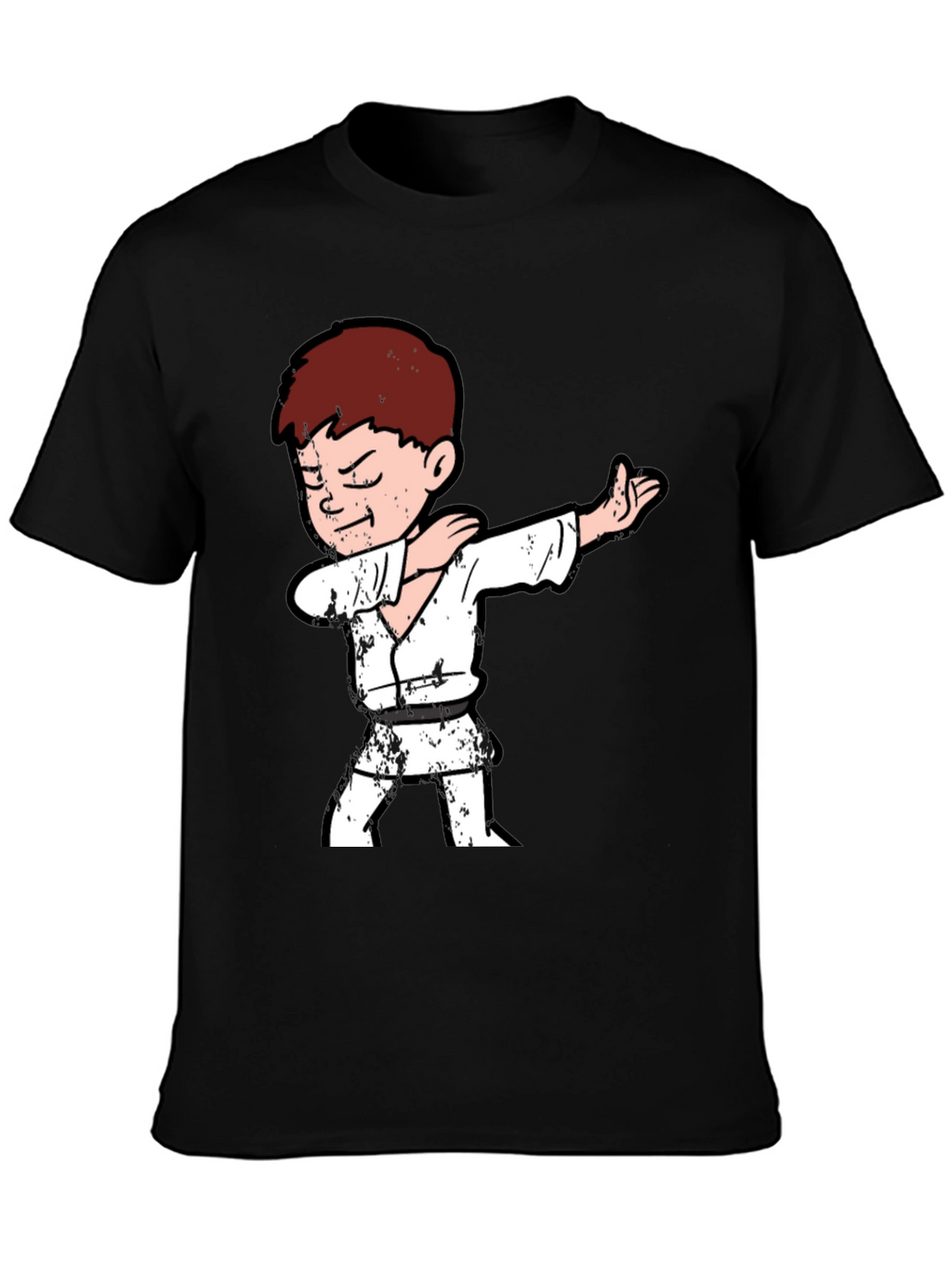 Karate Kid Dab T-Shirt - Black Cotton Tee