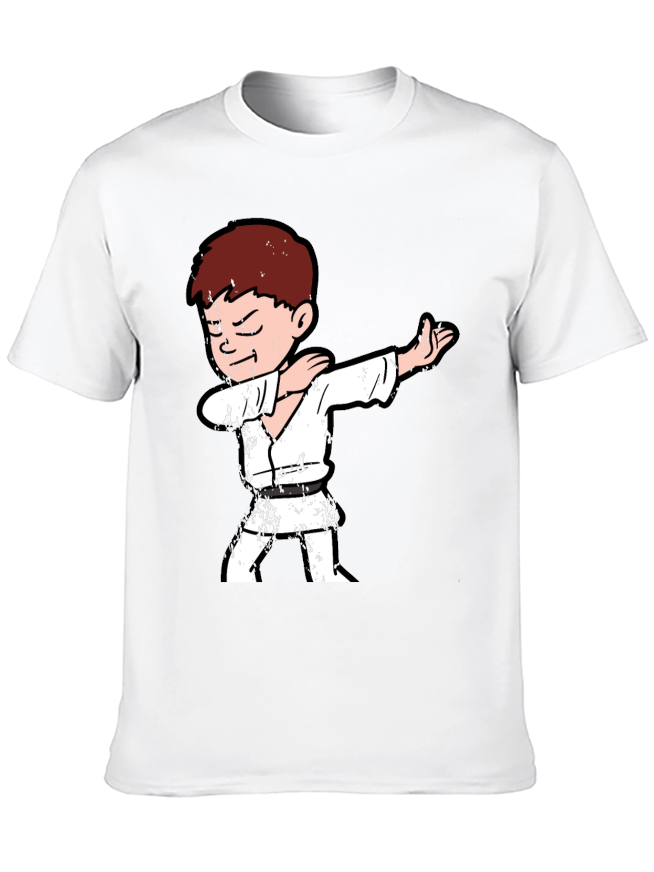 Karate Kid Dab T-Shirt - Black Cotton Tee