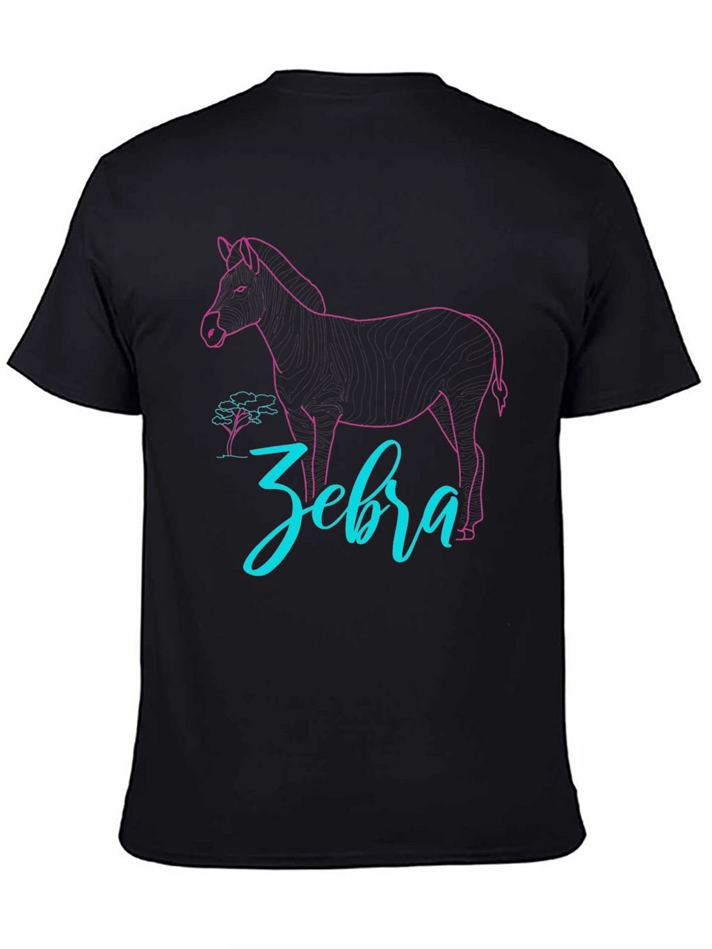Zebra Graphic Tee - Cool Animal Design