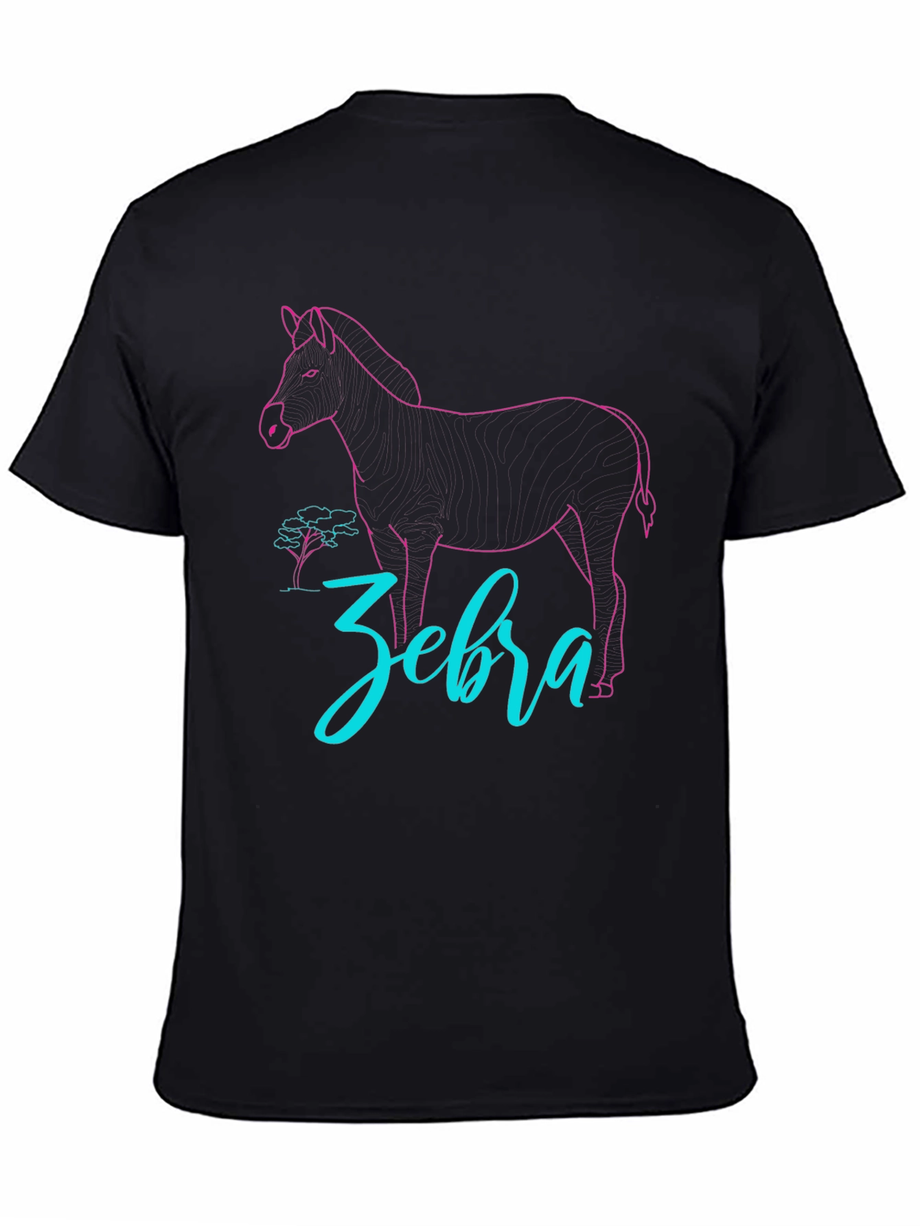 Zebra Graphic Tee - Cool Animal Design